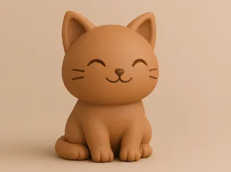Super Cute Smiling Cat