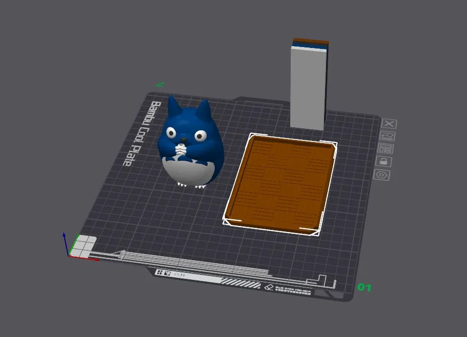 Blue Totoro Incense Burner | AMS Friendly view 2