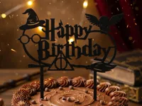 Topper de gâteau joyeux anniversaire - Harry Potter — photo 2