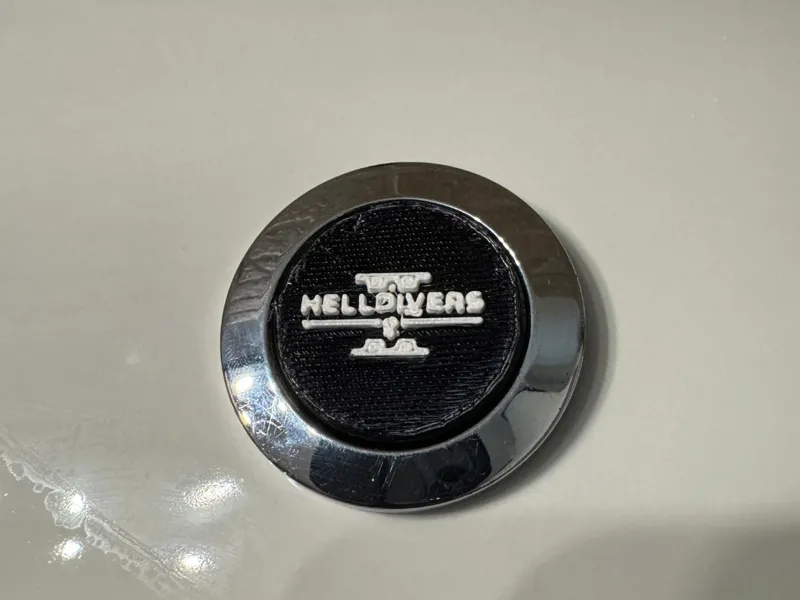 Helldivers toilet button