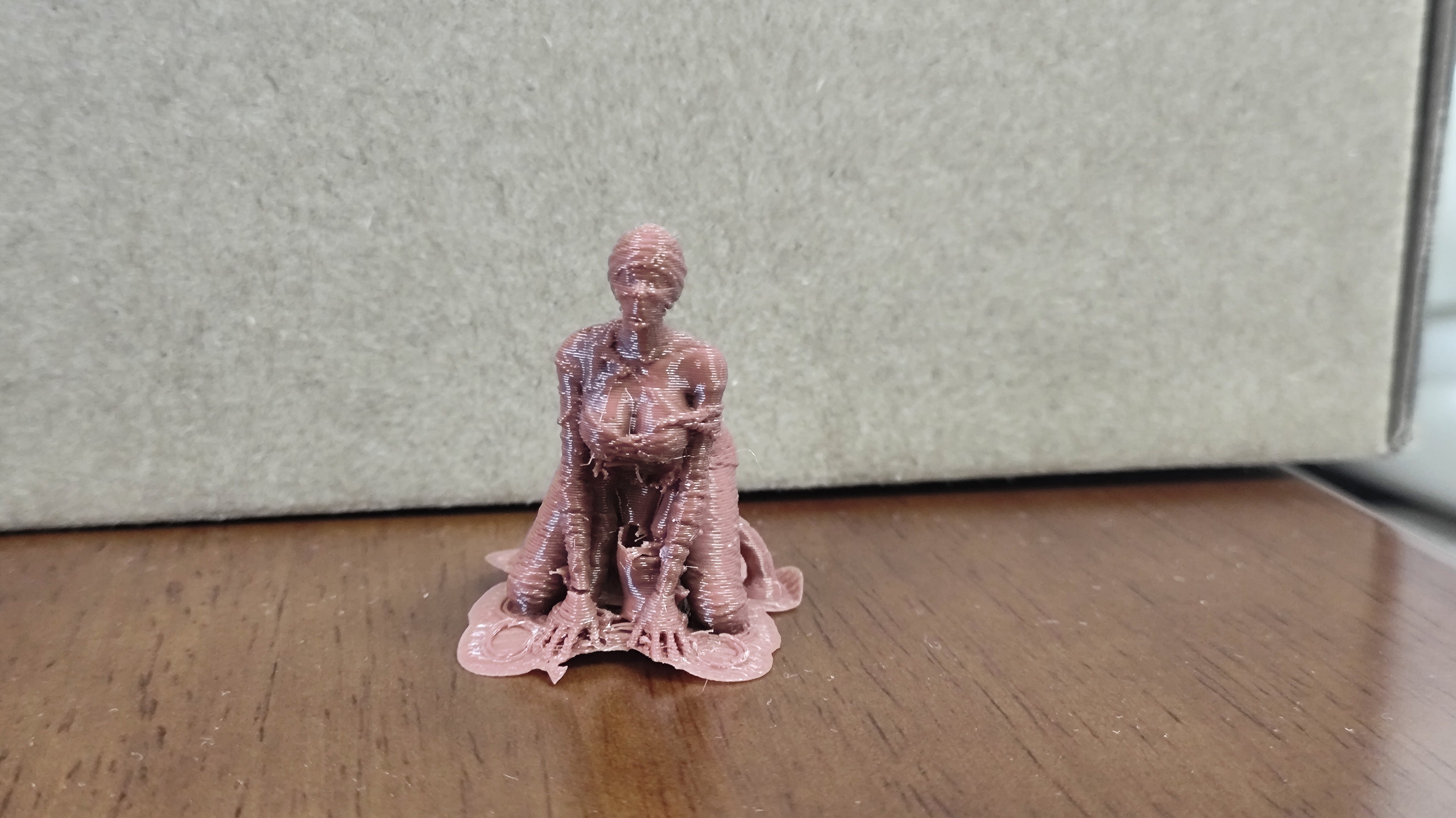 Miniatura 2 do modelo 3D 性感跪坐木乃伊 遮眼版