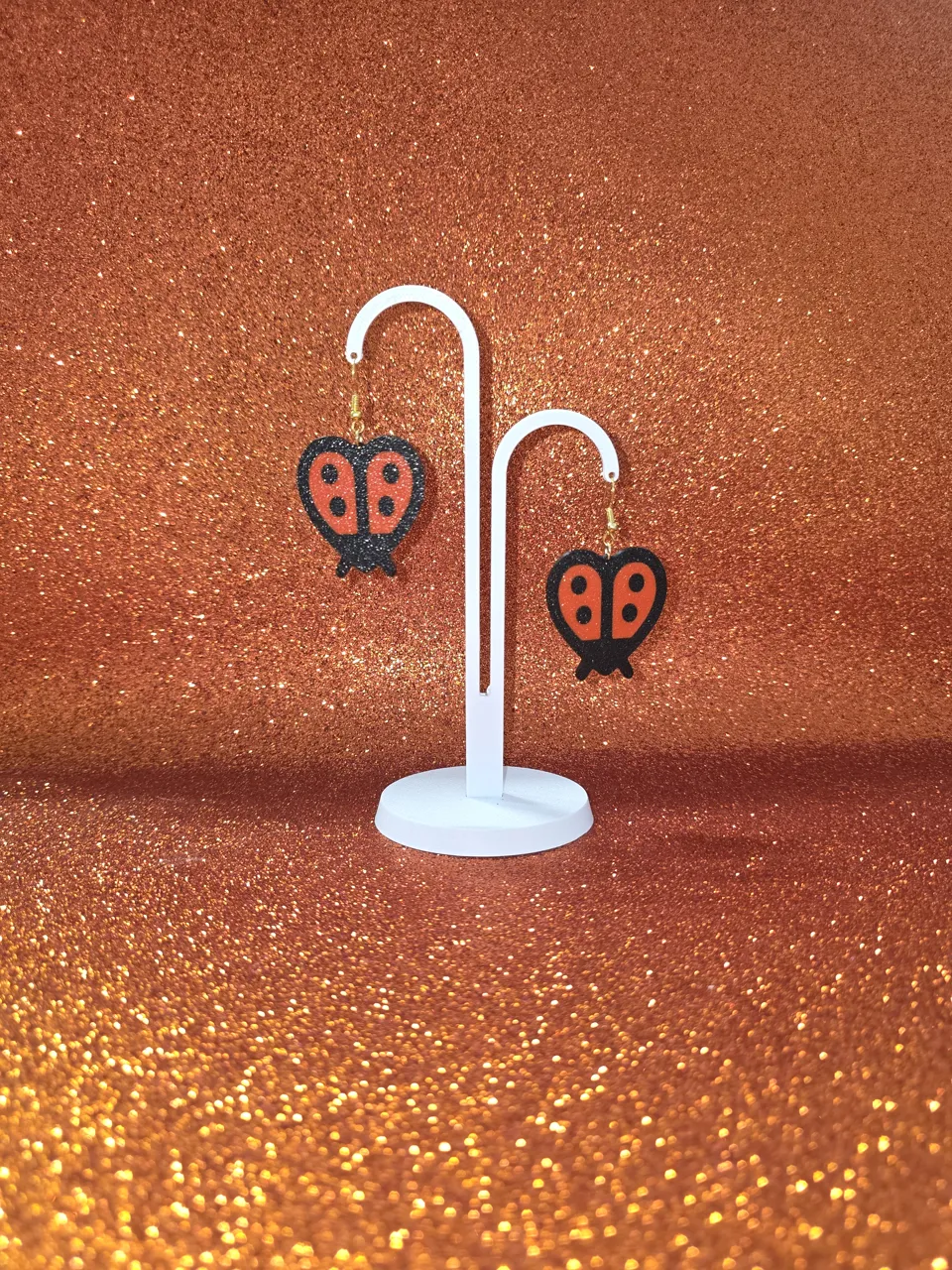 Buglove earrings view 3