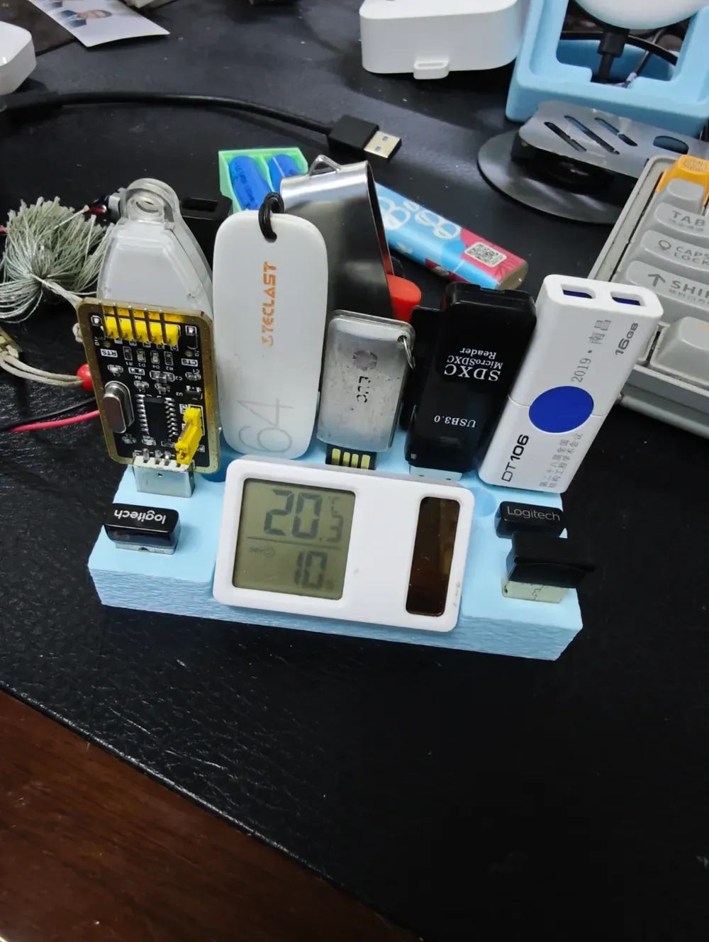 Container For Usb USB drive storage box by 君凡 - MakerWorld