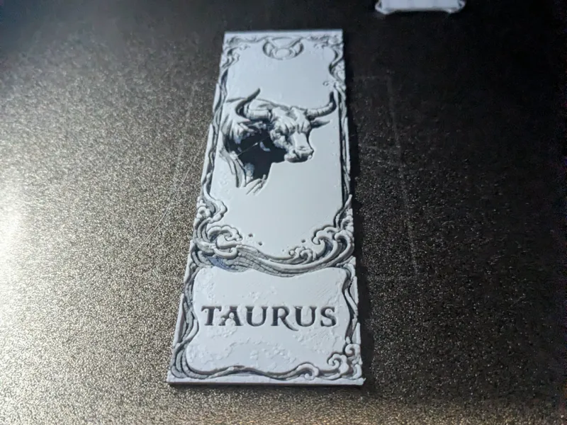 Segnalibri zodiaco - Taurus