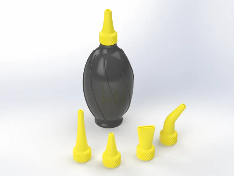 Airblower Camera Cleaning Tool