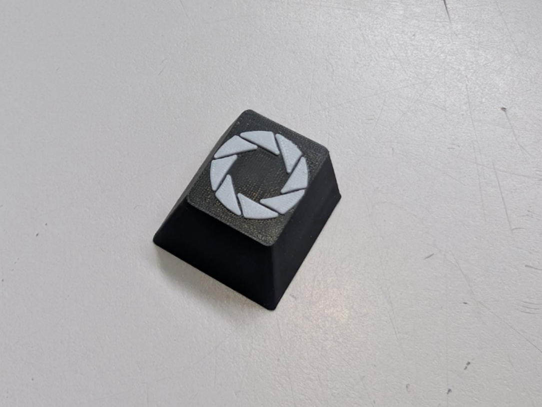 Portal (Aperture science) Keycap