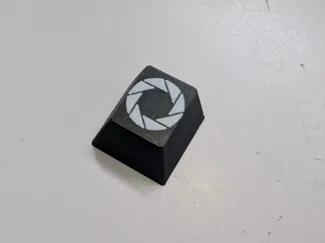 Portal (Aperture science) Keycap