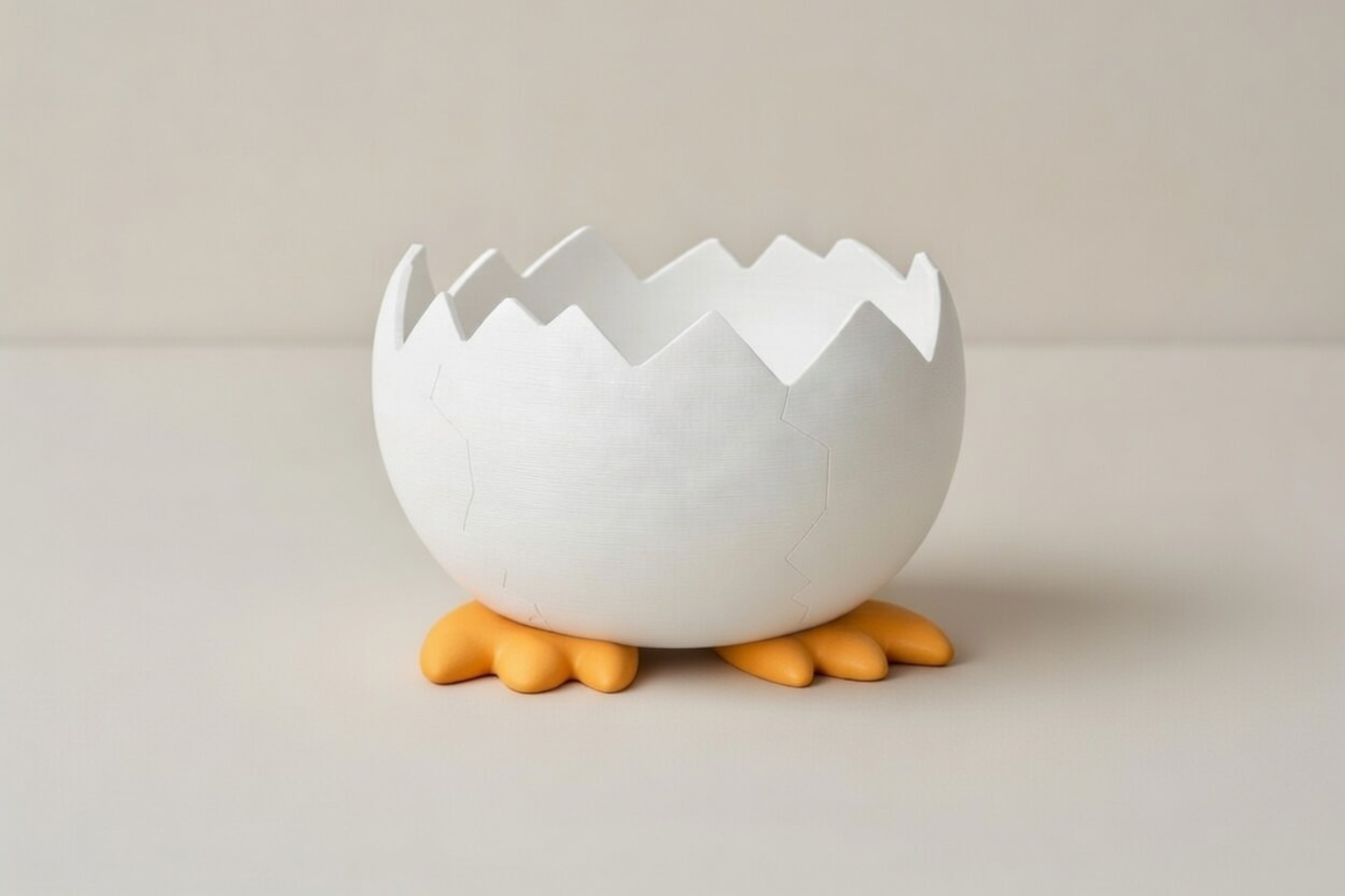 Miniatura 1 do modelo 3D Easter Egg Chicken Bowl
