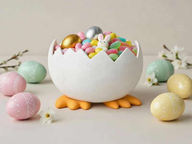 Easter Egg Chicken Bowl
