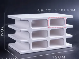 异形鱼鱼缸躲避砖
