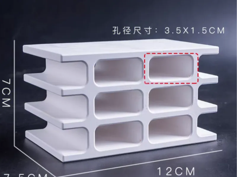 异形鱼鱼缸躲避砖