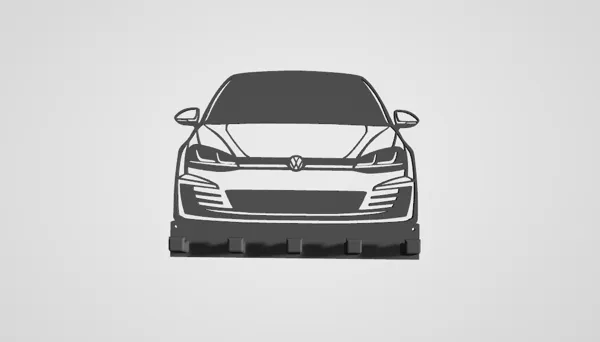 Porte-clés Golf Mk7