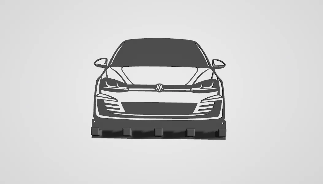 Porte-clés Golf Mk7