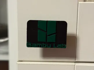 Türknauf Türgriff Griff BambuLab Logo IKEA NO AMS