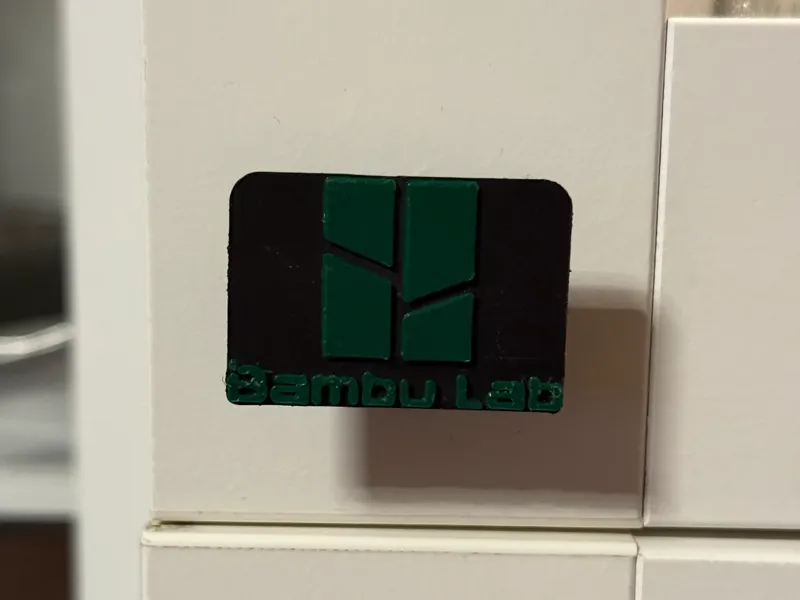 Türknauf Türgriff Griff BambuLab Logo IKEA NO AMS