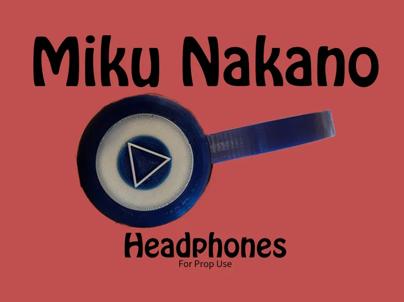Miku Nakano Headphones Prop