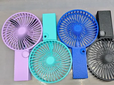 20 yuan RC brushless 1609 motor modified into 5-inch powerful fan