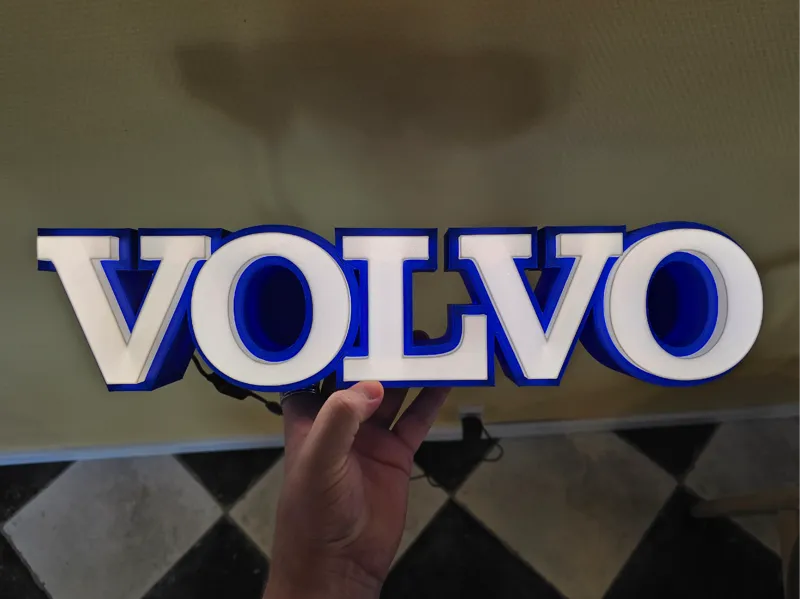 Volvo LED Sign