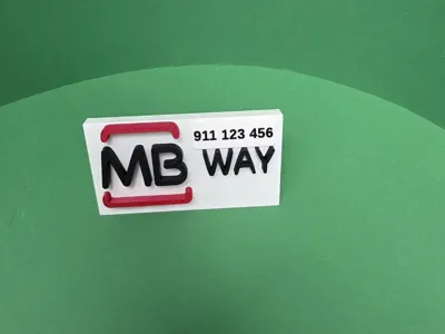 Customizable MB WAY Holder without AMS
