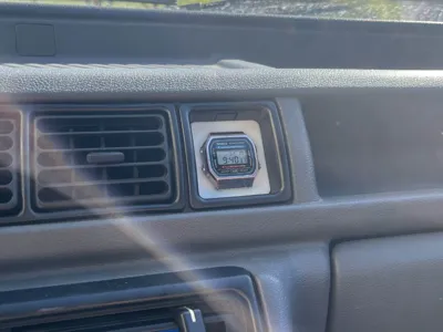 Casio watch holder for Ford Fiesta mk3