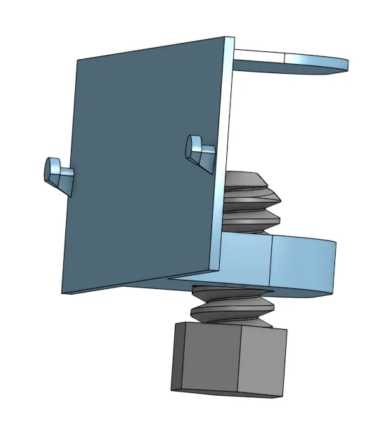 Table clamp for power boards