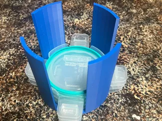 Small Reusable Container Lid Holder