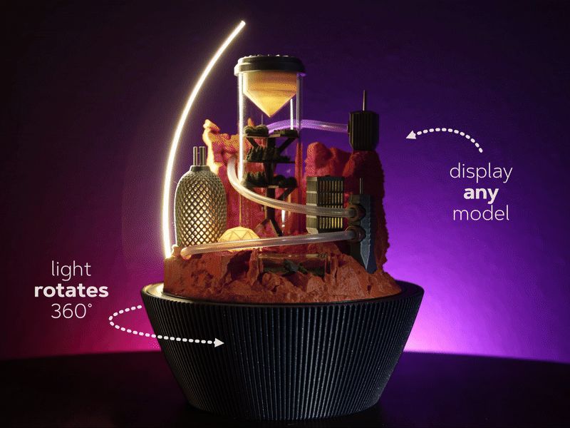 Orbiting Light Display