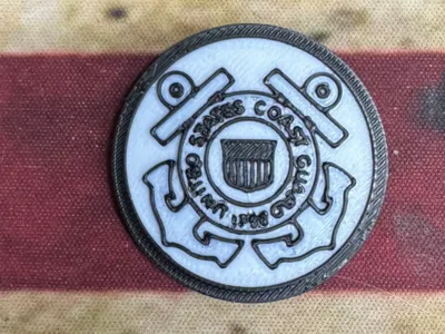 Coast Guard Thank You Coin