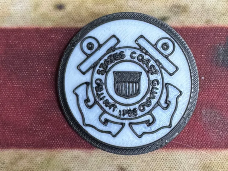 Coast Guard Thank You Coin