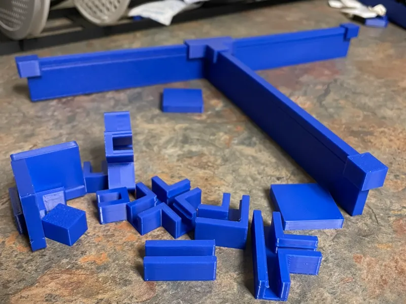 Customizable SnapFit drawer inserts