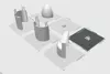 FULL SHIP. IN PARTS WITH CONECTORS.