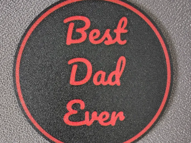 Best Dad Ever Coaster