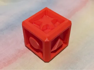 Embossed Shapes Dice