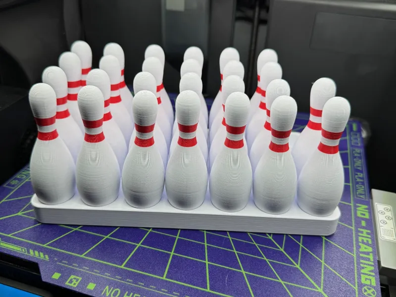 Pin Holder For Danny Lum Bowling Lane