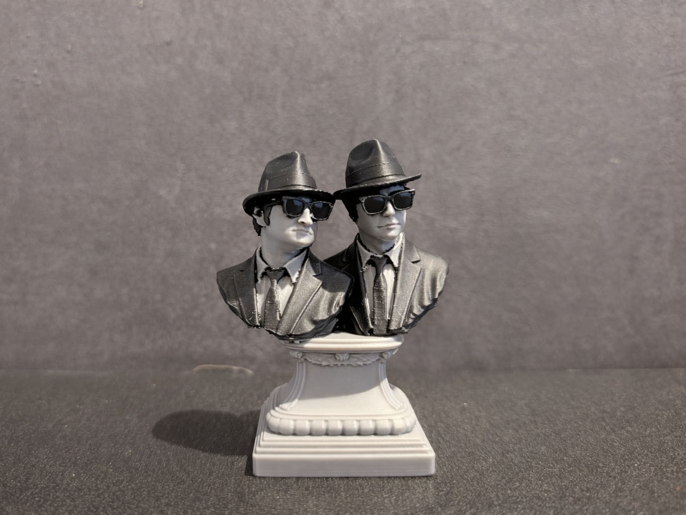 Blues Brothers Dual Color Bust