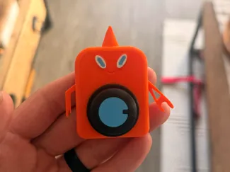Wash Rotom Fidget Clicker with Keychain