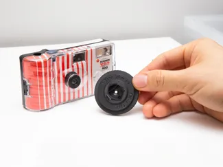 Disposable Film Camera Lens to M39 LTM Leica Lens
