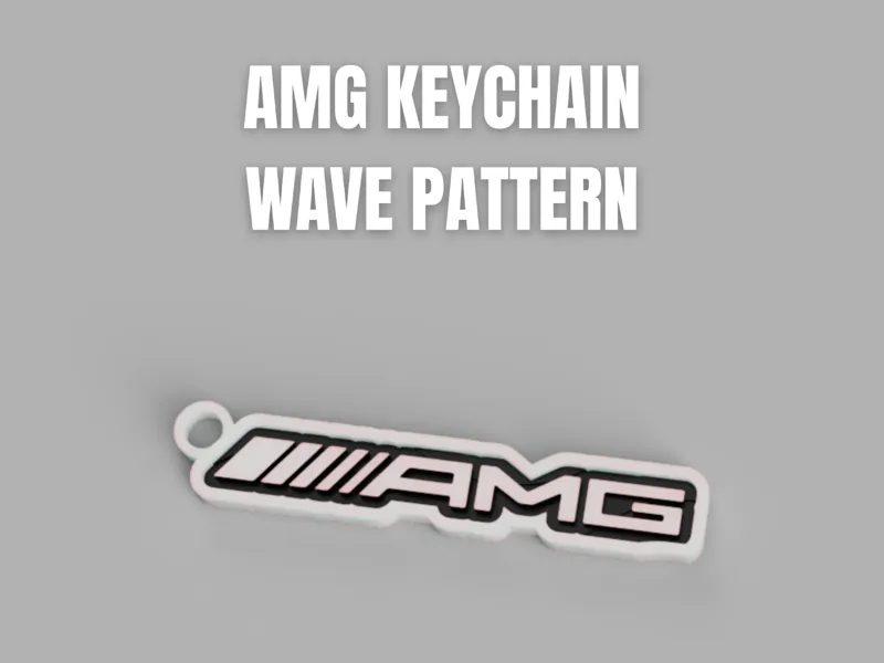 Portachiavi AMG Wave
