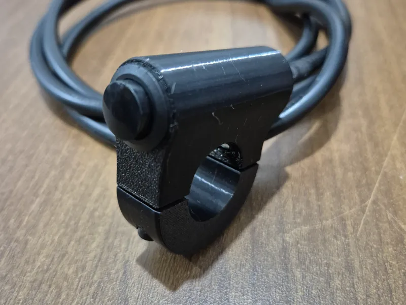 Botoeira para guidão moto 22mm