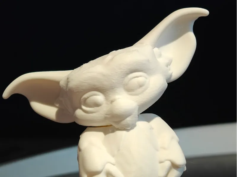 Gremlins Gizmo - sliced with connectors