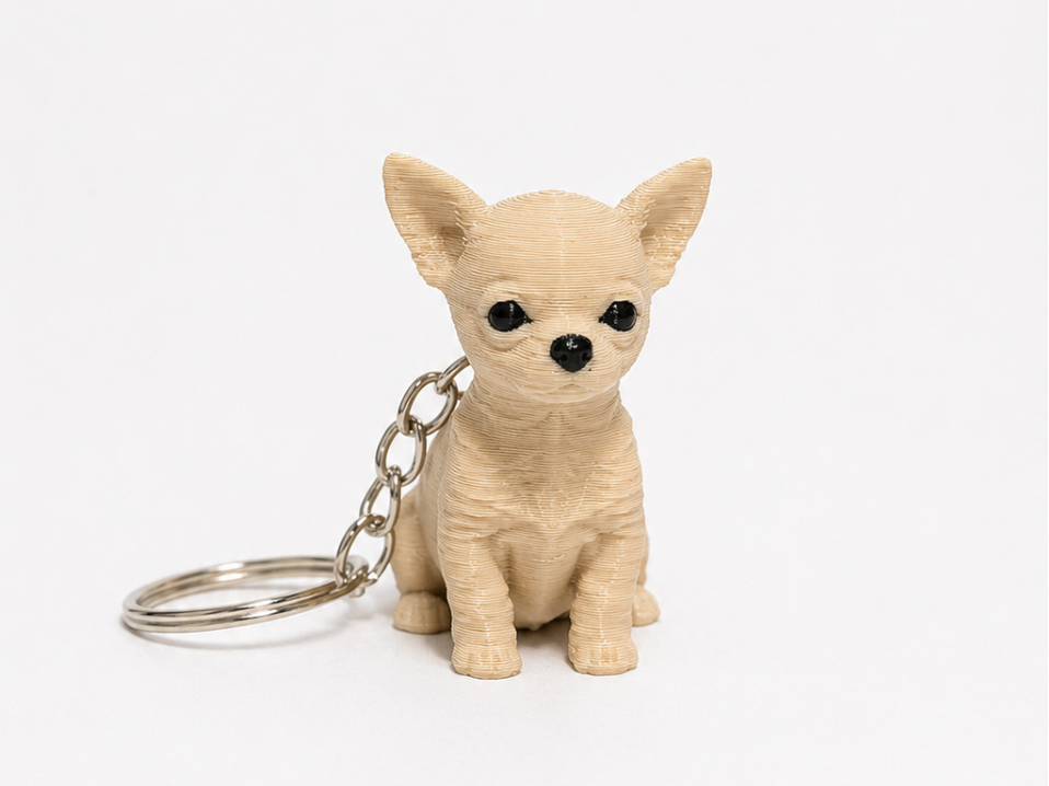 Chihuahua Keychain