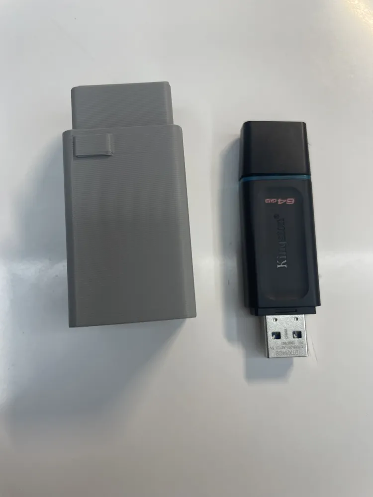Usb Cover Sample Kingston USB Drive Cover - Free 3D Print Model - MakerWorld