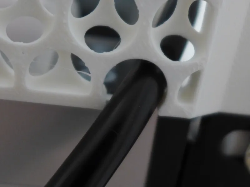 Mac Patch panel with cable hole for c13