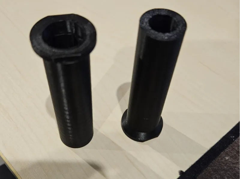 Adapter for the RadioFlyer Tesla front wheels