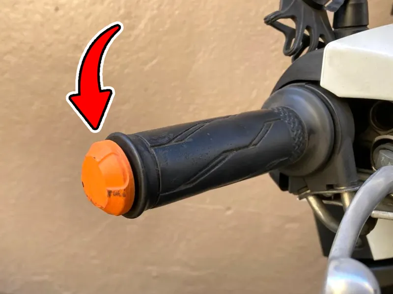 Tampa para Guidão de Motocicleta (Reposição)