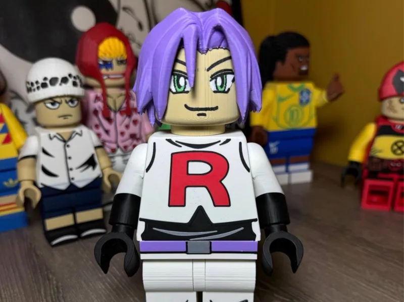Team Rockets Jame Jumbo 8" tall