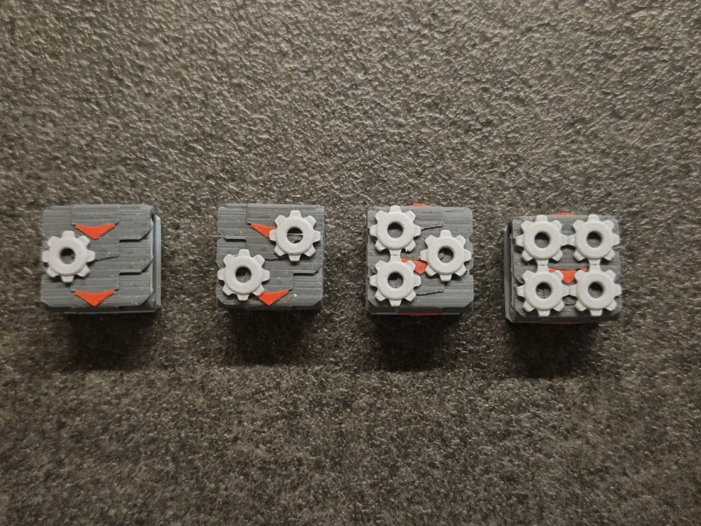 Factorio Belt Keycaps — Expanded Tier × Color Set by DomDom3333 ...