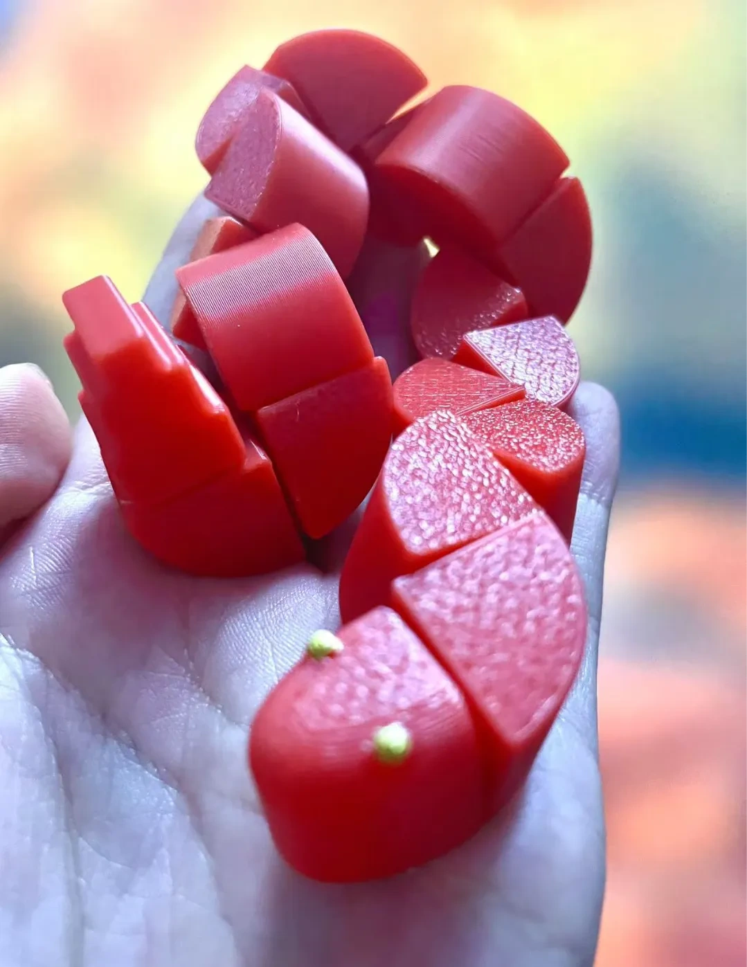 Miniatura 1 do modelo 3D 可爱 扭扭百变蛇 可动