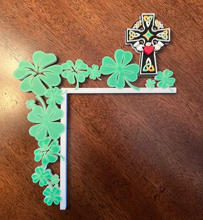 Celtic Cross door corner
