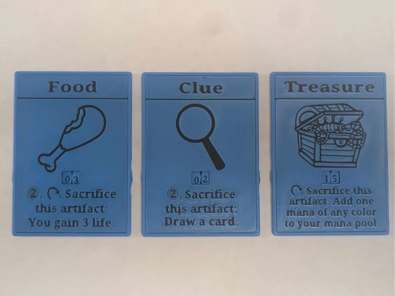 MTG Tokens; 0 to 99 counter.